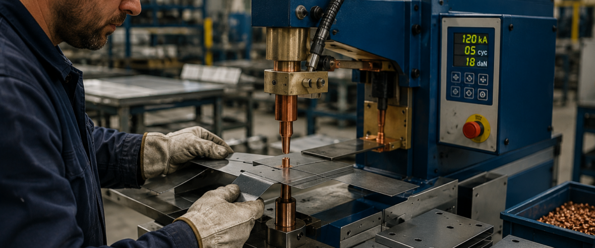 Puntatrici per lamiera: l’impianto giusto per la produzione in serie