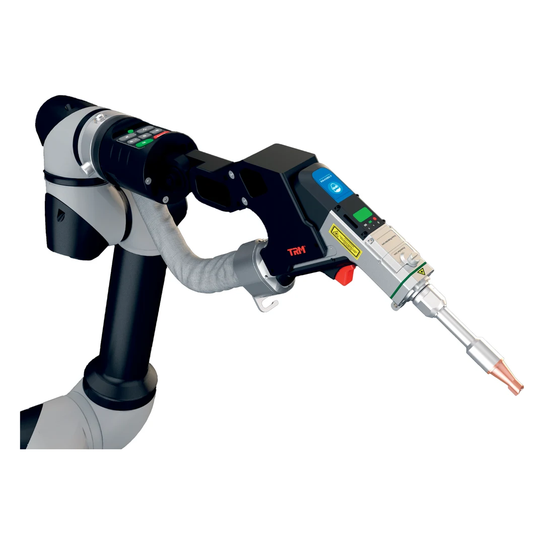 Torcia laser TRM montata su cobot